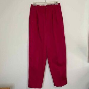 Joan Harper Vintage 80s High Rise Pleated Front Womens Pants Size 10